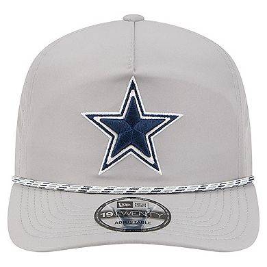 Men's New Era Gray Dallas Cowboys Rope 19TWENTY Hat