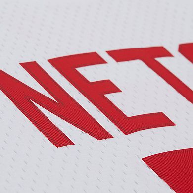 Men's Mitchell & Ness Jason Kidd White New Jersey Nets 2005/06 Hardwood Classics Swingman Jersey
