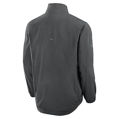 Men's Fanatics Black Vegas Golden Knights Authentic Pro Rink Full-Zip Coaches Jacket