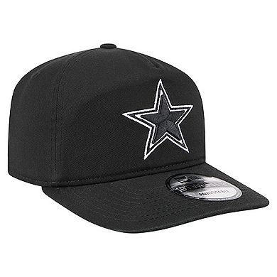 Men's New Era Black/White Dallas Cowboys 19TWENTY Adjustable Hat