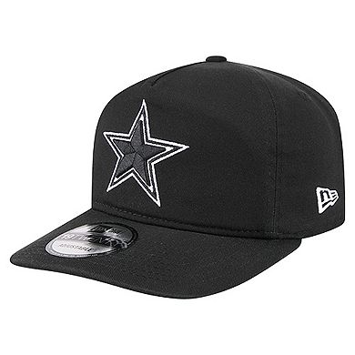 Men's New Era Black/White Dallas Cowboys 19TWENTY Adjustable Hat