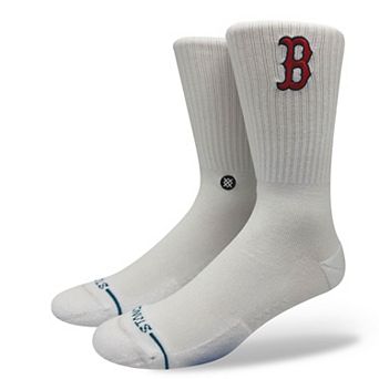 Unisex Stance Boston Red Sox White Crested Knit Crew Socks