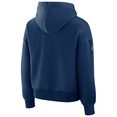 Women's Fanatics Deep Sea Blue Seattle Kraken Authentic Pro Primary Pullover Hoodie