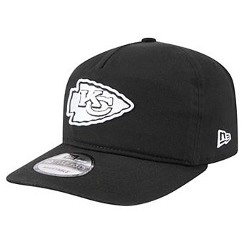 Men's New Era Black/White Kansas City Chiefs 19TWENTY Adjustable Hat