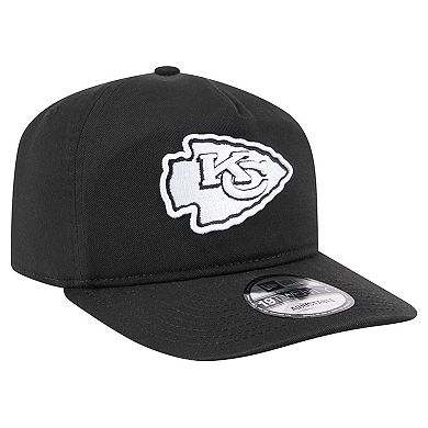 Men's New Era Black/White Kansas City Chiefs 19TWENTY Adjustable Hat
