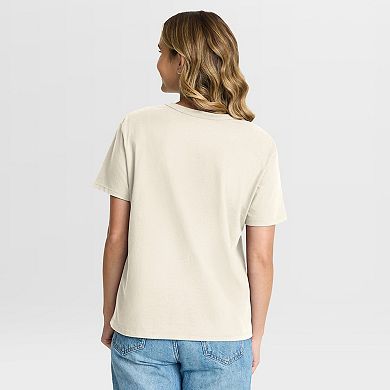 Women's Fanatics Cream Baltimore Ravens Dove Legacy T-Shirt