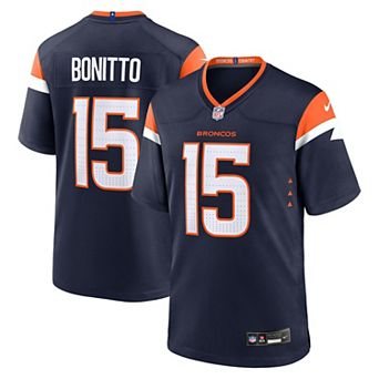 Men's Nike Nik Bonitto Navy Denver Broncos Alternate Game Jersey