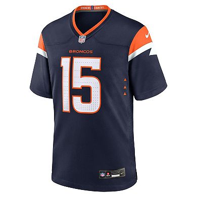 Men's Nike Nik Bonitto Navy Denver Broncos Alternate Game Jersey