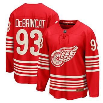 Men's Fanatics Alex DeBrincat Red Detroit Red Wings Centennial Breakaway Player Jersey