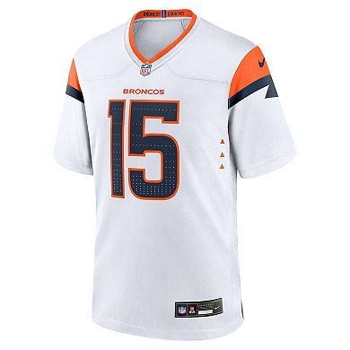 Men's Nike Nik Bonitto White Denver Broncos Game Jersey