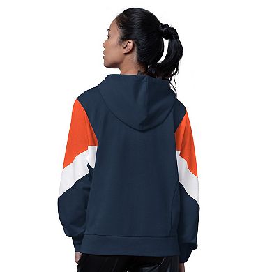 Women's Starter Navy Houston Astros Scrimmage Pullover Hoodie