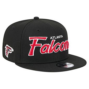 Youth New Era Black Atlanta Falcons Main Script 9FIFTY Snapback Hat