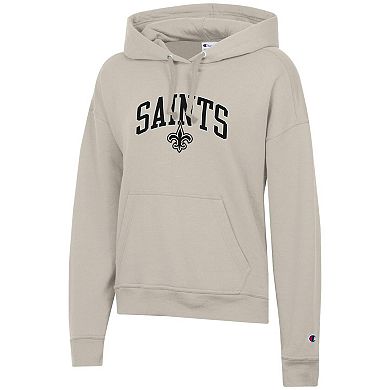Women's Champion Natural New Orleans Saints Powerblend Hoodie