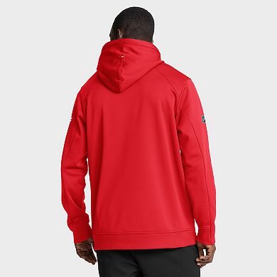 Men's Fanatics Red Detroit Red Wings Authentic Pro Centennial Rink Hoodie