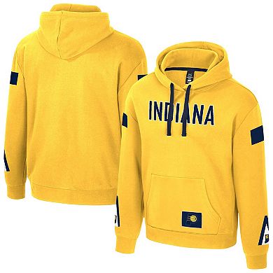 Unisex Stadium Essentials Gold Indiana Pacers City Star Hoodie