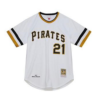 Men's Mitchell & Ness Roberto Clemente White Pittsburgh Pirates Cooperstown Collection Authentic Jersey