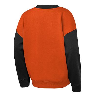 Youth Outerstuff Orange/Black Philadelphia Flyers Impact Player Sweatshirt
