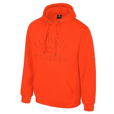 Men's Colosseum Orange Clemson Tigers New Member Hoodie