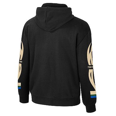 Unisex Stadium Essentials Black Milwaukee Bucks City Star Hoodie