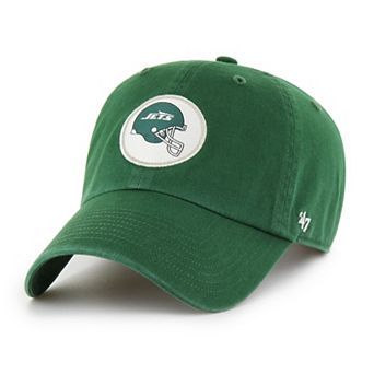 Men's '47 Green New York Jets Hard Hat Clean Up Adjustable Hat