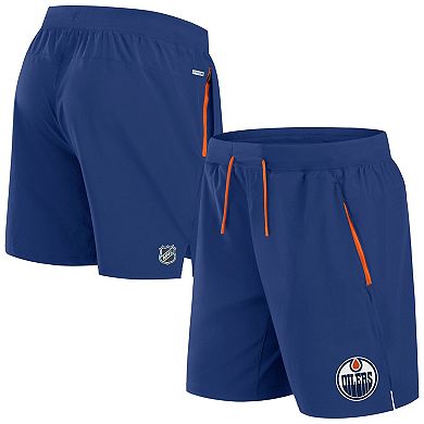 Men's Fanatics Royal Edmonton Oilers Authentic Pro Rink Performance Shorts