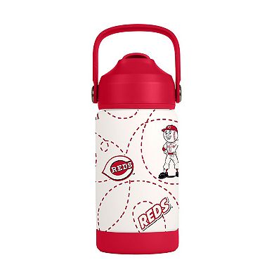 Logo Brands Cincinnati Reds 12oz. Mascot Bottle
