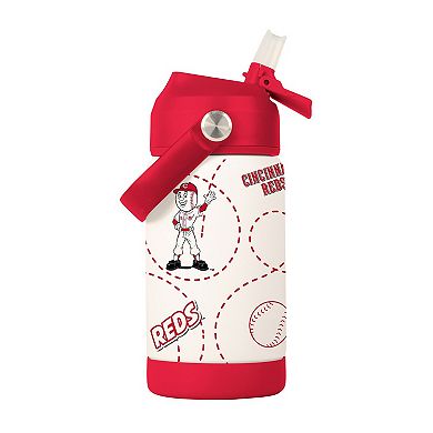 Logo Brands Cincinnati Reds 12oz. Mascot Bottle