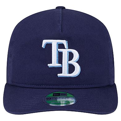 Men's New Era Navy Tampa Bay Rays Team 19TWENTY Adjustable Hat