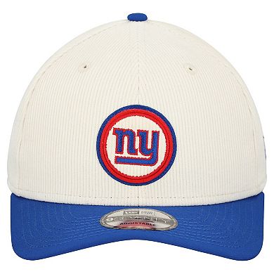 Men's New Era Stone New York Giants Loyal Corduroy 9SEVENTY Adjustable Hat