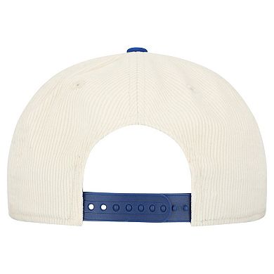 Men's New Era Stone New York Giants Loyal Corduroy 9SEVENTY Adjustable Hat
