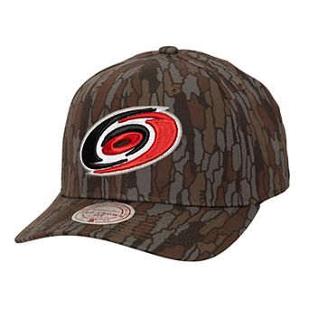 Men's Mitchell & Ness Camo Carolina Hurricanes Hidden Camo Pro Crown Adjustable Hat