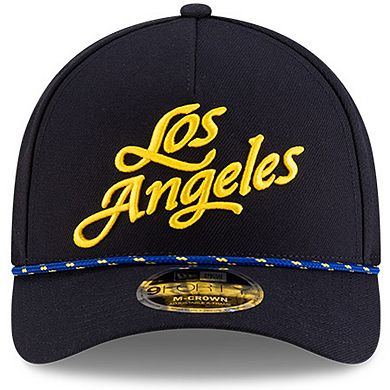 Youth New Era Midnight Blue Los Angeles Rams 2025 Rivalries Collection 9FORTY A-Frame Adjustable Hat