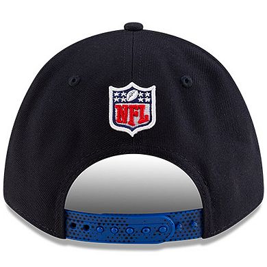 Youth New Era Midnight Blue Los Angeles Rams 2025 Rivalries Collection 9FORTY A-Frame Adjustable Hat