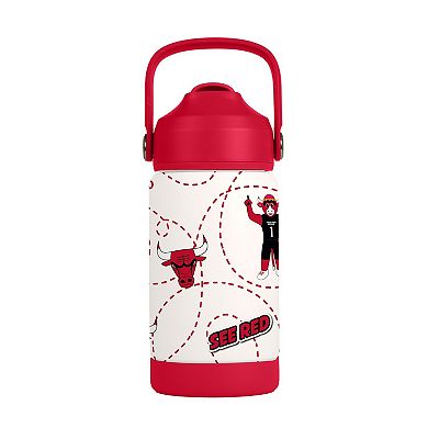 Logo Brands Chicago Bulls 12oz. Mascot Bottle