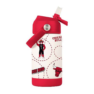 Logo Brands Chicago Bulls 12oz. Mascot Bottle