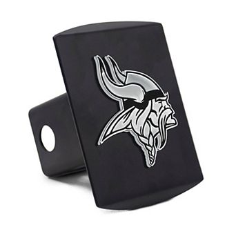 WinCraft Minnesota Vikings Premium Metal Chrome Logo Hitch Cover