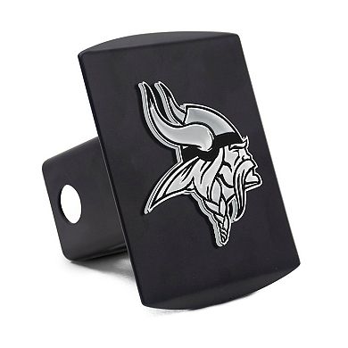 WinCraft Minnesota Vikings Premium Metal Chrome Logo Hitch Cover