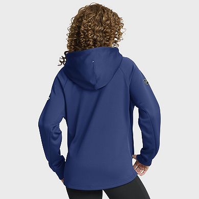 Women's Fanatics Blue Tampa Bay Lightning Authentic Pro Rink Raglan Full-Zip Hoodie