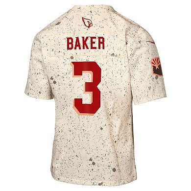 Youth Nike Budda Baker Natural Arizona Cardinals 2025 Rivalries Collection Game Jersey