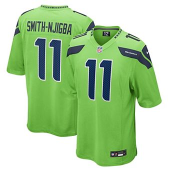 Men's Nike Jaxon Smith-Njigba Neon Green Seattle Seahawks Game Jersey
