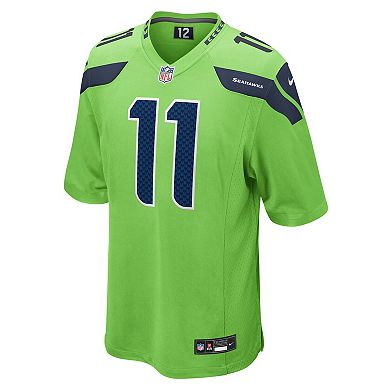 Men's Nike Jaxon Smith-Njigba Neon Green Seattle Seahawks Game Jersey