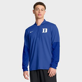 Men's Nike Royal Duke Blue Devils One Goal Performance Half-Zip Pullover