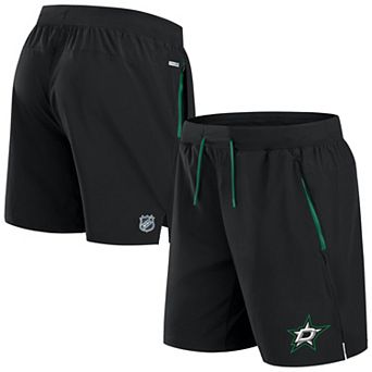 Men's Fanatics Black Dallas Stars Authentic Pro Rink Performance Shorts