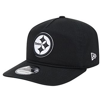Men's New Era Black/White Pittsburgh Steelers 19TWENTY Adjustable Hat