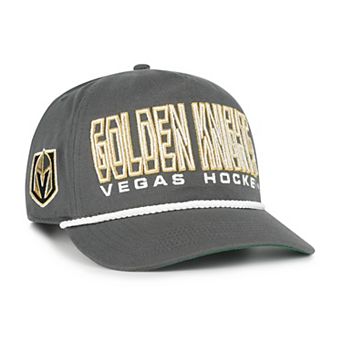 Men's '47 Charcoal Vegas Golden Knights Byline Hitch Adjustable Hat