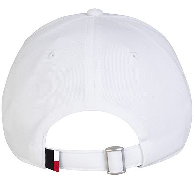 Men's Under Armour White Utah Utes Sideline Blitzing Accent Iso-Chill Adjustable Hat