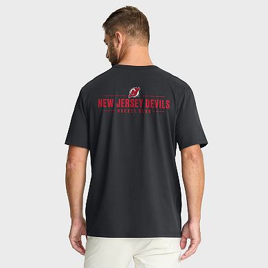 Men's Fanatics Black New Jersey Devils Crash The Net Legacy T-Shirt