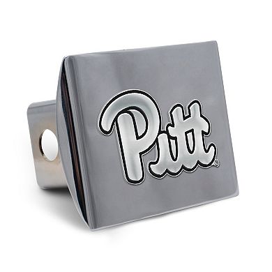 WinCraft Pitt Panthers Premium Metal Chrome Hitch Cover
