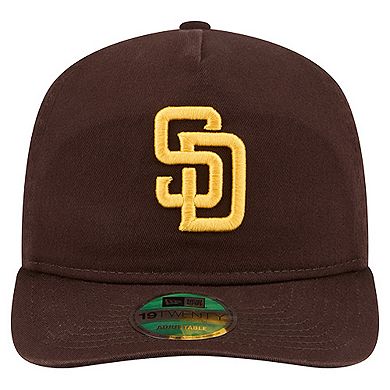 Men's New Era Brown San Diego Padres Team 19TWENTY Adjustable Hat