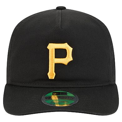Men's New Era Black Pittsburgh Pirates Team 19TWENTY Adjustable Hat